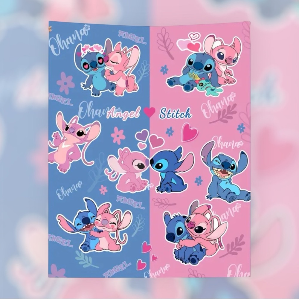 NIB Stitch Fleece Blanket